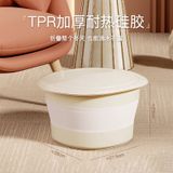  Chậu Ngâm Chân Phong Cách Kem Có Thể Gấp Gọn Tiện Mang Theo [GIAO HÀNG 2-10 NGÀY | SỈ TỪ 2 TRIỆU | CÓ THỂ IN LOGO] 