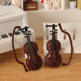  Đạo Cụ Violin Thu Nhỏ Bằng Nhựa - Mô Hình Nhạc Cụ Trang Trí Dollhouse, Phụ Kiện Cảnh Quay, Quà Tặng [GIAO HÀNG 2-10 NGÀY | SỈ TỪ 2 TRIỆU | CÓ THỂ IN LOGO] 