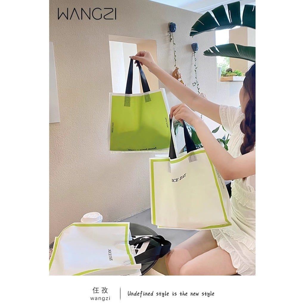  (HÀNG ĐẶT TRƯỚC) 50 Túi Xách Nhựa Mờ Cao Cấp In Logo Đựng Mua Sắm, Quà Tặng [GIAO HÀNG 2-10 NGÀY | SỈ TỪ 2 TRIỆU | CÓ THỂ IN LOGO] 