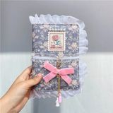  Ghi chú phong cách retro: Sổ tay gấu sang trọng với viền ren cho cô gái yêu thích văn phòng phẩm! 