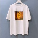  Áo thun unisex tay lỡ kiểu dáng rộng, chất liệu thun co giãn 4 chiều tiện lợi 