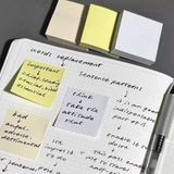  Hộp 12 tệp Giấy Ghi Chú Màu Có Thể Xé Dính - Note Pad Nhiều Màu, Phong Cách Morandi, Văn Phòng Phẩm Học Tập [GIAO HÀNG 2-10 NGÀY | SỈ TỪ 2 TRIỆU | CÓ THỂ IN LOGO] 