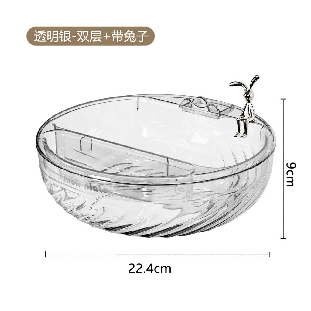  Khay Đựng Trái Cây Sấy Khô, Đồ Ăn Vặt Gia Dụng Phòng Khách [GIAO HÀNG 2-10 NGÀY | SỈ TỪ 2 TRIỆU | CÓ THỂ IN LOGO] 