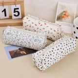  (HÀNG ĐẶT TRƯỚC) Túi Đựng Bút Hoa Nhỏ Phong Cách Kem Kèm Hộp Văn Phòng Phẩm Đa Năng [GIAO HÀNG 2-10 NGÀY | SỈ TỪ 2 TRIỆU | CÓ THỂ IN LOGO] 
