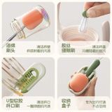  Bàn Chải Cốc Tay Cầm Dài Thu Gọn Rửa Bình Sữa Di Động [GIAO HÀNG 2-10 NGÀY | SỈ TỪ 2 TRIỆU | CÓ THỂ IN LOGO] 