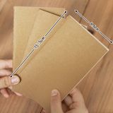  Sổ Tay Giấy Kraft Cổ Điển Ruột Trống Đóng Gáy Khâu Chỉ Bỏ Túi [GIAO HÀNG 2-10 NGÀY | SỈ TỪ 2 TRIỆU | CÓ THỂ IN LOGO] 