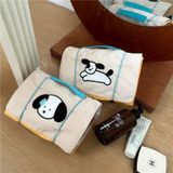  Túi Đựng Mỹ Phẩm Thiết Kế Gấp 4 Trong 1 Dung Tích Lớn, Lưới Tháo Rời Hoạt Hình Ấn Tượng 