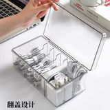  Hộp Đựng Dây Cáp Có Nắp, Sắp Xép Dây Sạc [GIAO HÀNG 2-10 NGÀY | SỈ TỪ 2 TRIỆU | CÓ THỂ IN LOGO] 