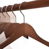  Móc Treo Quần Áo Bằng Gỗ Rắn Liền Mạch Chống Trượt [GIAO HÀNG 2-10 NGÀY | SỈ TỪ 2 TRIỆU | CÓ THỂ IN LOGO] 