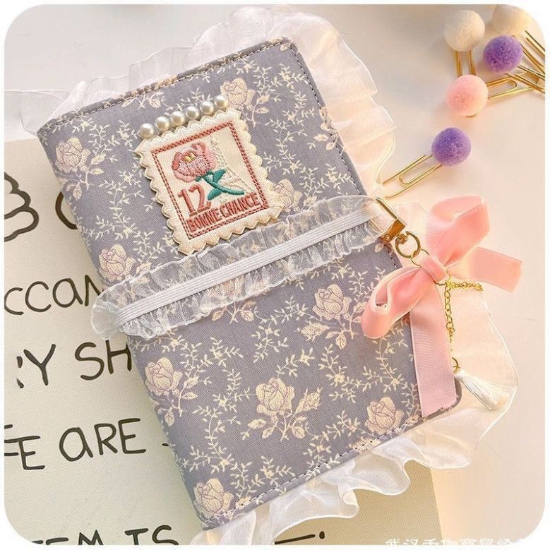  Ghi chú phong cách retro: Sổ tay gấu sang trọng với viền ren cho cô gái yêu thích văn phòng phẩm! 