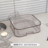  Hộp Đựng Mỹ Phẩm Acrylic Trong Suốt - Ngăn Kéo Tiện Lợi Để Bàn Trang Điểm Son Môi 