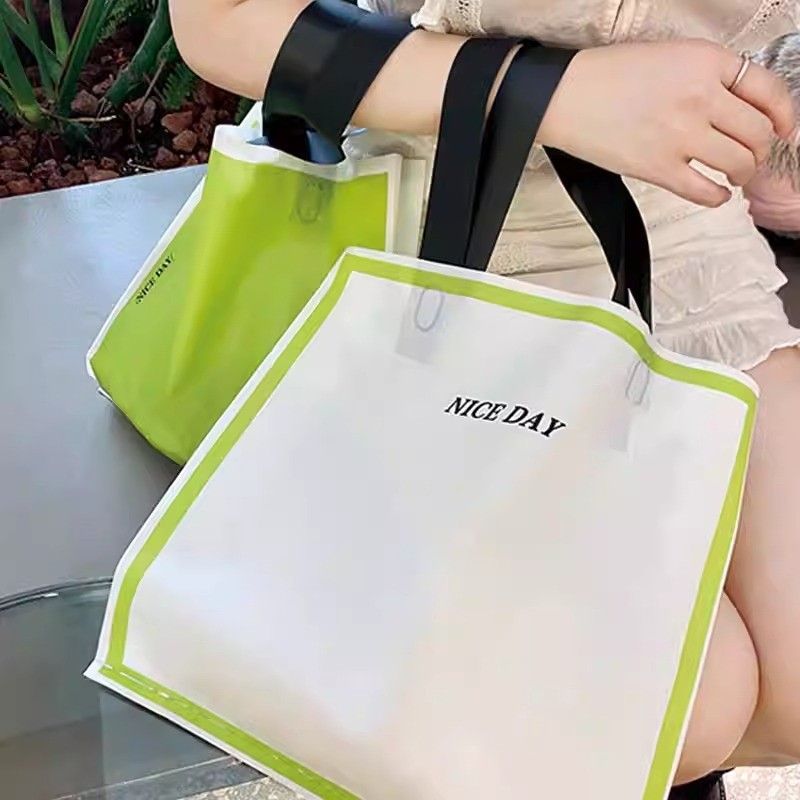  (HÀNG ĐẶT TRƯỚC) 50 Túi Xách Nhựa Mờ Cao Cấp In Logo Đựng Mua Sắm, Quà Tặng [GIAO HÀNG 2-10 NGÀY | SỈ TỪ 2 TRIỆU | CÓ THỂ IN LOGO] 