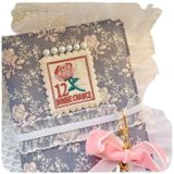  Ghi chú phong cách retro: Sổ tay gấu sang trọng với viền ren cho cô gái yêu thích văn phòng phẩm! 