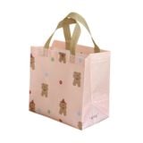  Túi vải không dệt hình gấu dễ thương, túi đóng gói shop trẻ em 