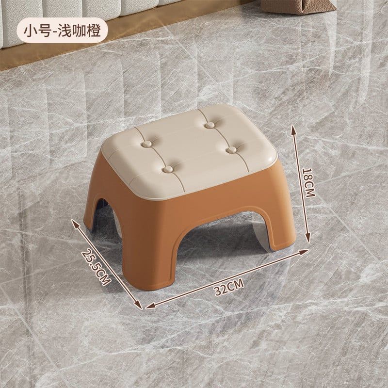  Thảm Chống Trượt Nhà Tắm + Ghế Đẩu Nhỏ Bằng Nhựa PP Sáng Tạo - Bộ Đồ Gia Dụng Phòng Tắm [GIAO HÀNG 2-10 NGÀY | SỈ TỪ 2 TRIỆU | CÓ THỂ IN LOGO] 