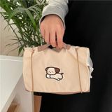  Túi Đựng Mỹ Phẩm Thiết Kế Gấp 4 Trong 1 Dung Tích Lớn, Lưới Tháo Rời Hoạt Hình Ấn Tượng 
