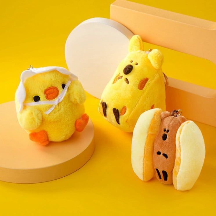  Móc khóa gấu bông dễ thương, phụ kiện thời trang độc đáo cho balo và túi - Classy PK1581 VALENTINE, LỄ TÌNH NHÂN. 