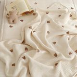  Chăn Xô 6 Lớp Cotton Nguyên Chất Họa Tiết Thêu - Chăn Mỏng Cho Bé Sơ Sinh, Trẻ Nhỏ Mùa Xuân Hè Phong Cách Hàn Quốc [GIAO HÀNG 2-10 NGÀY | SỈ TỪ 2 TRIỆU | CÓ THỂ IN LOGO] 
