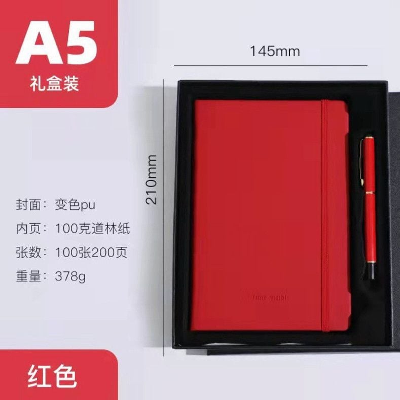  (HÀNG ĐẶT TRƯỚC) 2 Cuốn Sổ Tay Dây Đeo Văn Phòng Kinh Doanh [GIAO HÀNG 2-10 NGÀY | SỈ TỪ 2 TRIỆU | CÓ THỂ IN LOGO] 