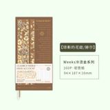  Bộ 2 Sổ Kế Hoạch Tuần Phong Cách Retro: Sổ Tay Nghệ Thuật Sang Trọng và Đơn Giản. 