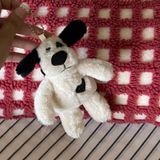  Móc Khóa Búp Bê Đen Trắng Dễ Thương - Set 2 Hình Ảnh Cướp Biển Đốm Chó 