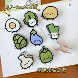  Kẹp Ghi Chú PP Hình Rau Củ Dễ Thương - Phụ Kiện Trang Trí Bàn Học, Quà Tặng Học Sinh, Văn Phòng Phẩm [GIAO HÀNG 2-10 NGÀY | SỈ TỪ 2 TRIỆU | CÓ THỂ IN LOGO] 