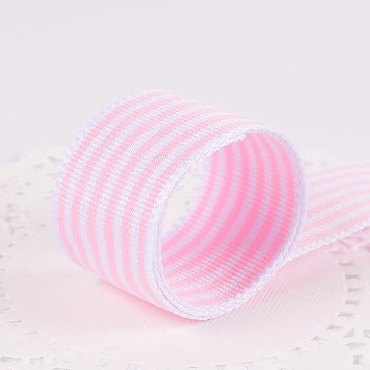  ```Ruy băng vải poly sọc nhiều màu, chiều dài 01M, mã Q1084``` 