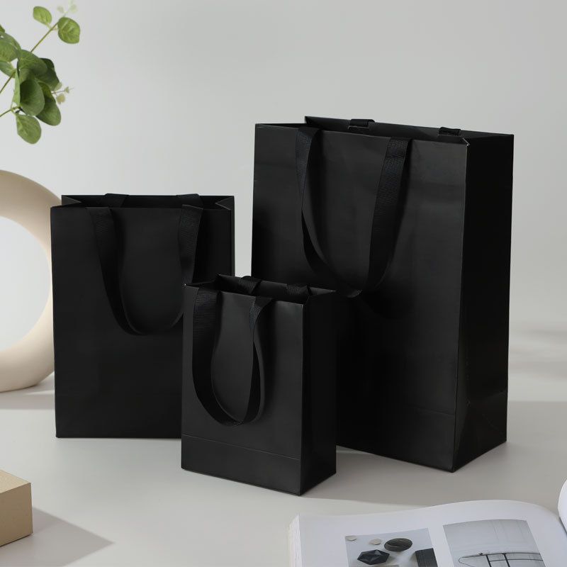  Túi tote túi quà tặng trang sức xách tay túi giấy gói dung tích lớn hỗ trợ in ấn 