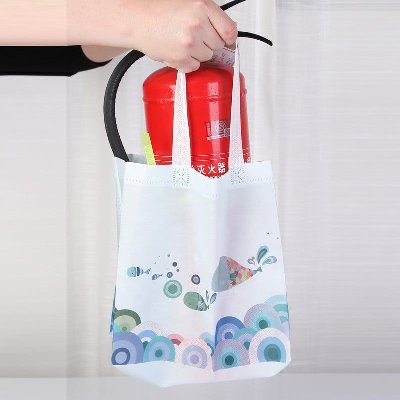  Túi vải không dệt tráng túi quà không thấm nước mua sắm xách tay bao bì bán buôn 