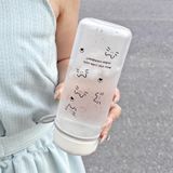  Cốc nước nữ tính thiết kế đơn giản, cốc uống nước tiện lợi 