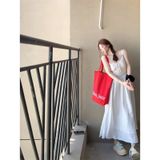  (HÀNG ĐẶT TRƯỚC) Túi Vải Bố Phong Cách Lười Biếng Xách Tay Đi Chơi Cho Nữ [GIAO HÀNG 2-10 NGÀY | SỈ TỪ 2 TRIỆU | CÓ THỂ IN LOGO] 