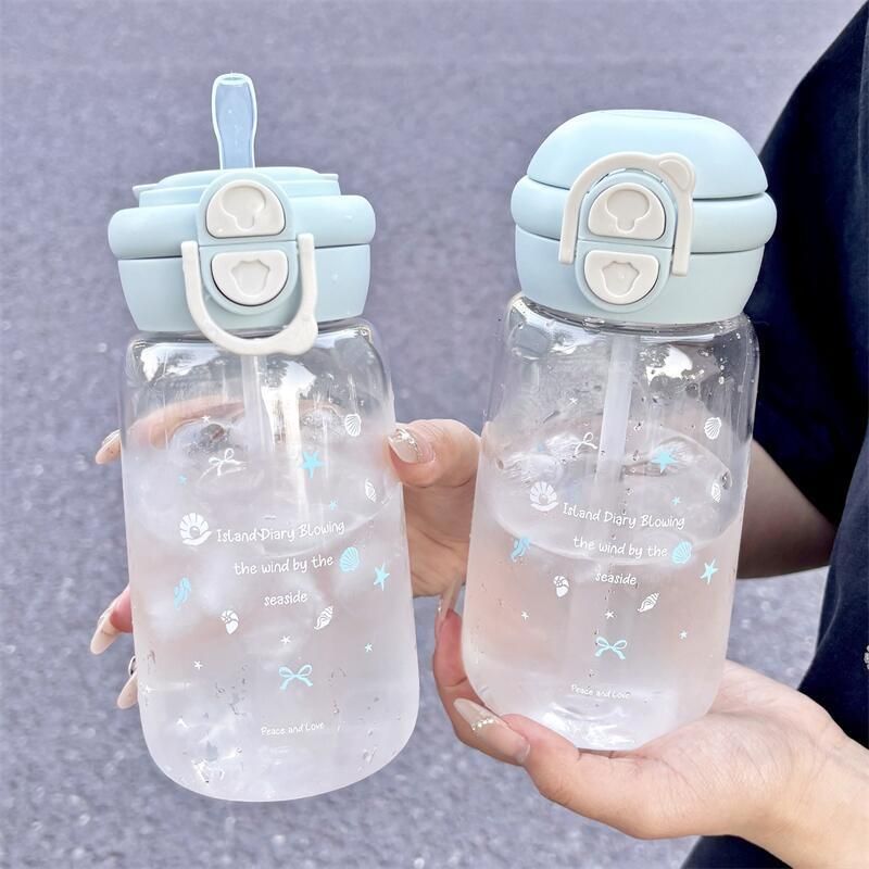 Cốc Nhựa Có Ống Hút Mùa Hè Tiện Lợi Cho Nữ [GIAO HÀNG 2-10 NGÀY | SỈ TỪ 2 TRIỆU | CÓ THỂ IN LOGO] 