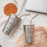  Bình Giữ Nhiệt Inox Hình Mặt Cười Dễ Thương - Cốc Nước Phong Cách Hàn Quốc Đơn Giản, Quà Tặng Cá Nhân, Văn Phòng [GIAO HÀNG 2-10 NGÀY | SỈ TỪ 2 TRIỆU | CÓ THỂ IN LOGO] 