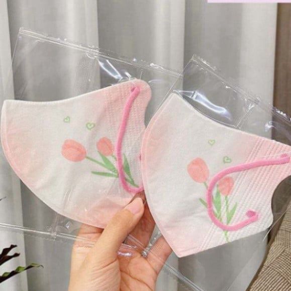  Combo 500 chiếc Khẩu trang 3D nhiều kiểu kháng khuẩn, dày dặn, đa sắc thời trang bảo vệ an toàn dễ phối đồ PK1387 