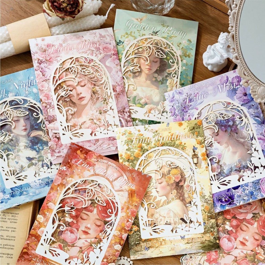  Giấy Nhẹ Momo Đặt Trước - Giấy Ren Rỗng Mang Phong Cách Pháp, Tươi Mát & Lãng Mạn! 