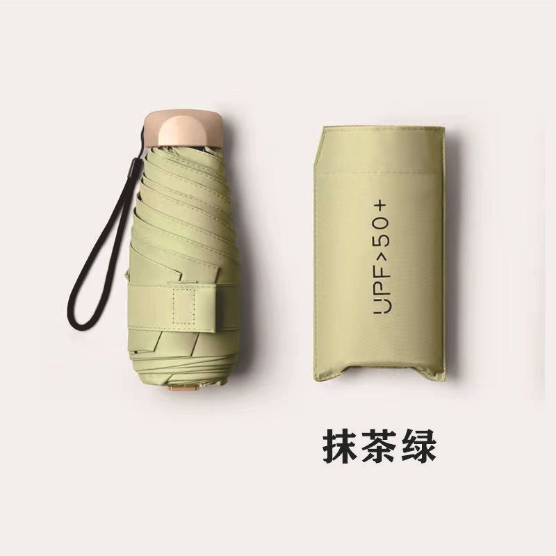  Ô Dù Gấp 5 Lần Nhỏ Gọn Kèm Túi - Dù Che Mưa, Chống Nắng UPF Cao, Siêu Nhẹ, Quà Tặng Doanh Nghiệp [GIAO HÀNG 2-10 NGÀY | SỈ TỪ 2 TRIỆU | CÓ THỂ IN LOGO] 