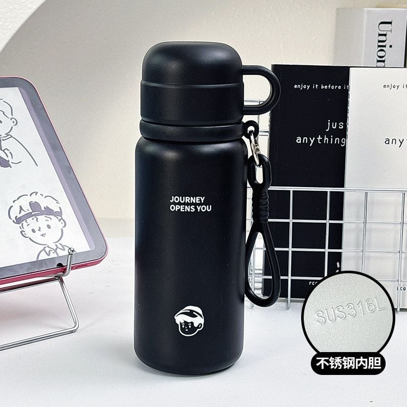  Cốc Giữ Nhiệt Inox Phong Cách Tối Giản - Uống 3 Kiểu, Có Lọc Trà, Quai Xách, Dùng Cho Văn Phòng Và Du Lịch [GIAO HÀNG 2-10 NGÀY | SỈ TỪ 2 TRIỆU | CÓ THỂ IN LOGO] 