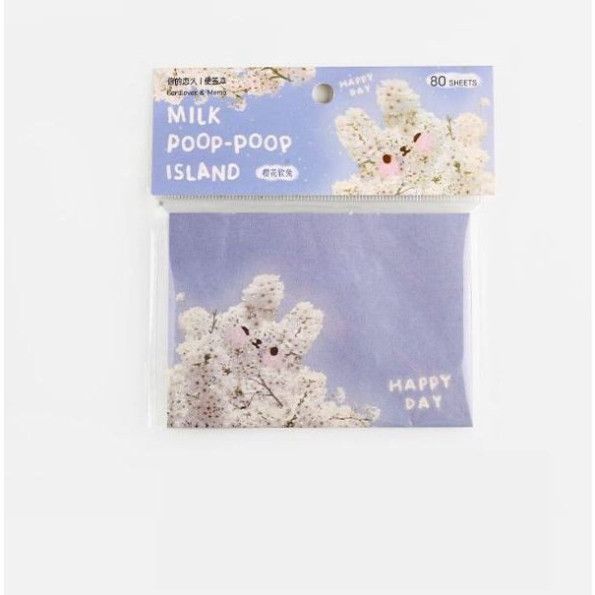  Giấy Ghi Chú Hoa Văn Hàn Quốc PK1569 - Sự Thanh Lịch Trong Từng Chi Tiết 