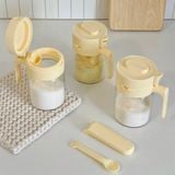  Lọ Gia Vị Thủy Tinh Trong Suốt Dạng Chai - Hộp Đựng Muối, Tiêu, Đường Nhà Bếp, Có Thể In Logo [GIAO HÀNG 2-10 NGÀY | SỈ TỪ 2 TRIỆU | CÓ THỂ IN LOGO] 