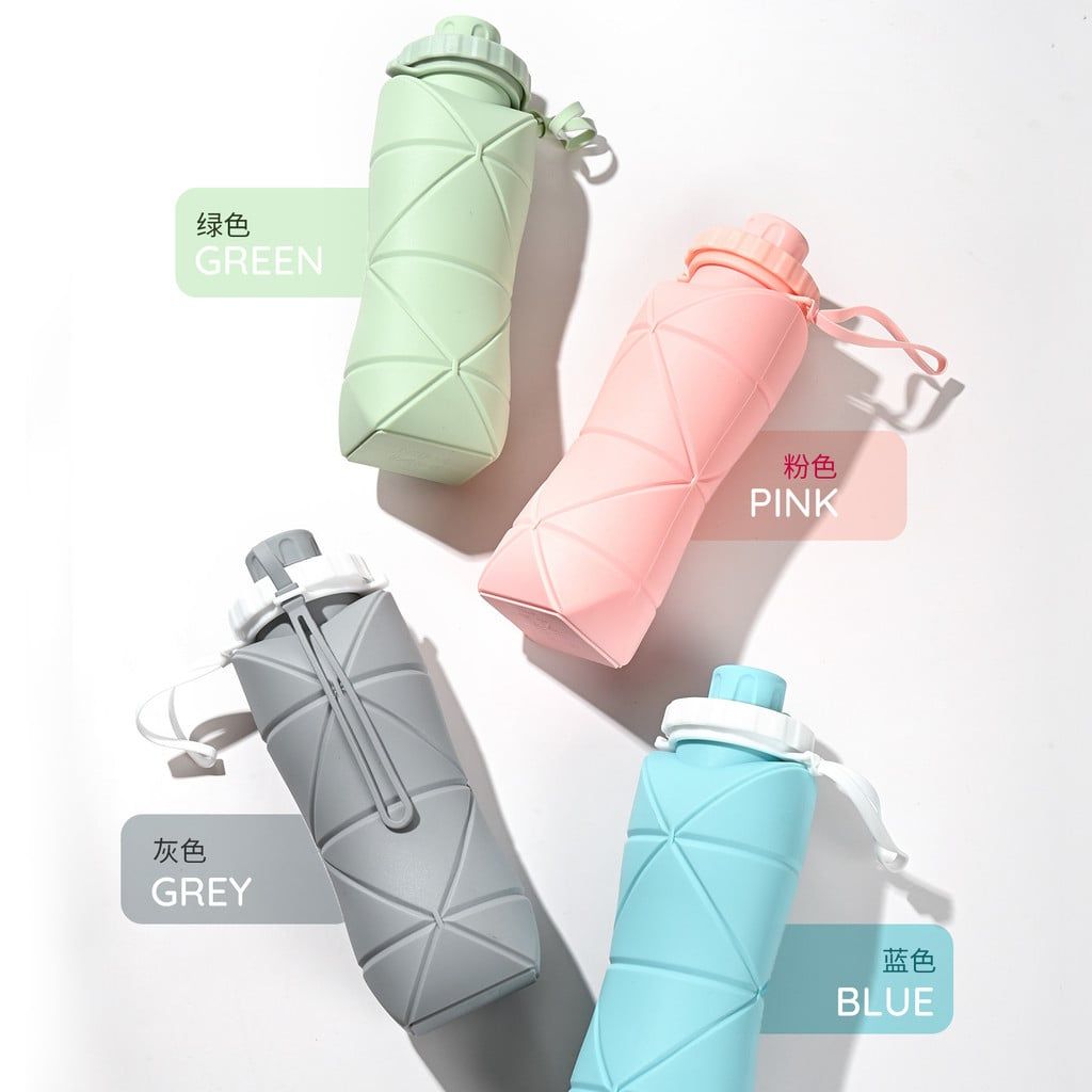  Cốc Nước Silicon Gấp Gọn Dung Tích Lớn Tiện Mang Đi Du Lịch, Thể Thao [GIAO HÀNG 2-10 NGÀY | SỈ TỪ 2 TRIỆU | CÓ THỂ IN LOGO] 