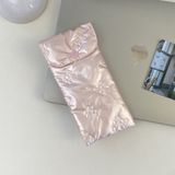  Túi Đựng Kính PU Nơ Hồng Phong Cách Hàn Quốc - Hộp Kính Râm Chống Áp Lực Xách Tay Dễ Thương Cho Bé Gái [GIAO HÀNG 2-10 NGÀY | SỈ TỪ 2 TRIỆU | CÓ THỂ IN LOGO] 