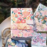  Sổ Bìa Cứng Khóa Từ Da In Họa Tiết Xinh Xắn - Nhật Ký Độc Đáo Món Quà PK1761 