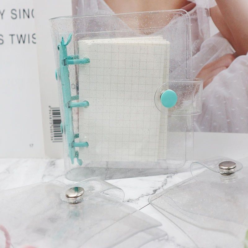  Album Ảnh Rời PVC Kèm Sổ Ghi Chép Trong Suốt Nhỏ Gọn Tiện Mang Theo [GIAO HÀNG 2-10 NGÀY | SỈ TỪ 2 TRIỆU | CÓ THỂ IN LOGO] 