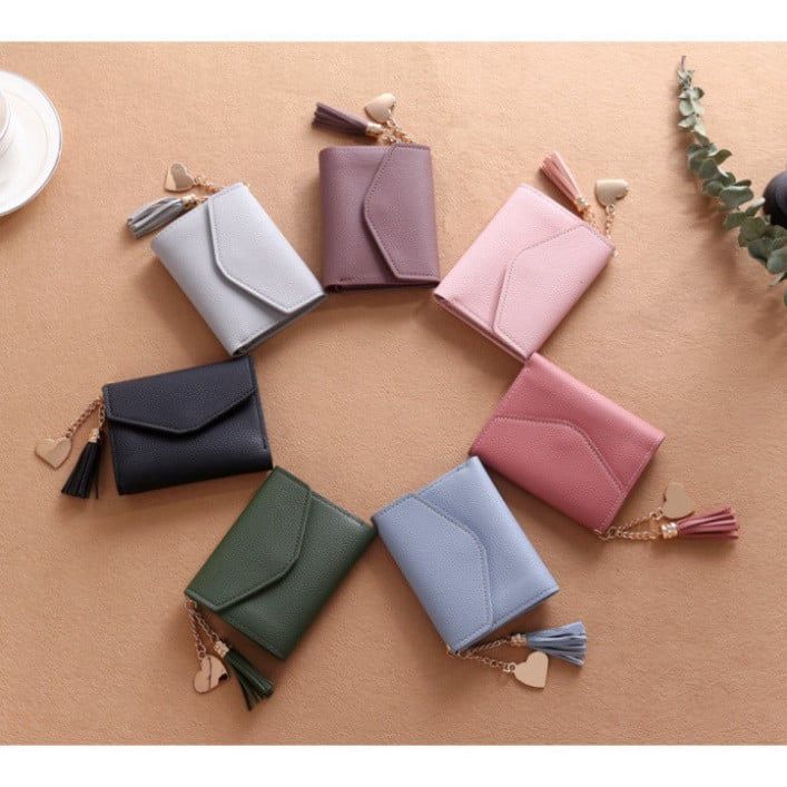  Ví mini nữ thời thượng dễ thương, gọn nhẹ hoàn hảo cho túi xách. 