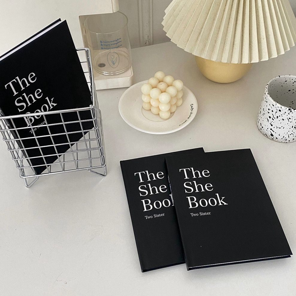  Sổ Ghi Chép Đen Phong Cách Hàn Quốc: Đạo Cụ Chụp Ảnh Instagram Đặt Trước! 