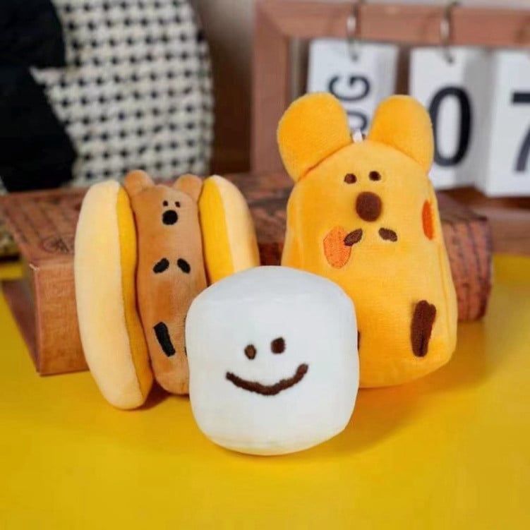  Móc khóa gấu bông dễ thương, phụ kiện thời trang độc đáo cho balo và túi - Classy PK1581 VALENTINE, LỄ TÌNH NHÂN. 