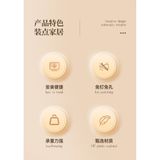  Móc Treo Tường Không Cần Khoan Màu Kem - Giá Đựng Băng Đô, Dây Buộc Tóc, Trang Sức, Phụ Kiện Đa Năng [GIAO HÀNG 2-10 NGÀY | SỈ TỪ 2 TRIỆU | CÓ THỂ IN LOGO] 