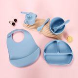  Bộ Dụng Cụ Ăn Silicon Cho Bé: Bát, Nĩa, Thìa, Cốc, Yếm Chống Đổ [GIAO HÀNG 2-10 NGÀY | SỈ TỪ 2 TRIỆU | CÓ THỂ IN LOGO] 