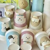  Cốc giấy dùng một lần họa tiết chó dễ thương – Dày dặn cho quán cà phê, trà sữa [GIAO HÀNG 2-10 NGÀY | SỈ TỪ 2 TRIỆU | CÓ THỂ IN LOGO] 