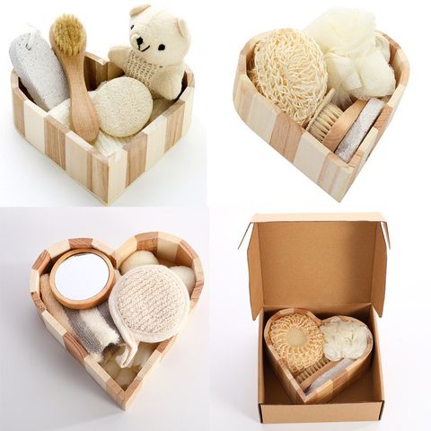  Bộ Quà Tặng Tắm Hình Trái Tim Cao Cấp - Găng Tay, Bông Tắm, Khăn Tắm - Quà Tặng Lễ Hội, Doanh Nghiệp [GIAO HÀNG 2-10 NGÀY | SỈ TỪ 2 TRIỆU | CÓ THỂ IN LOGO] 